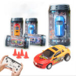 Children's can mini electric 2.4G wireless drift racing model boy canned remote control car toy