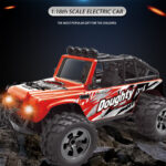 Cross-border 1:18 scale high-speed drift remote control car 2.4G two-wheel drive charging off-road vehicle children's toy model car - Image 2