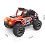 Cross-border 1:18 scale high-speed drift remote control car 2.4G two-wheel drive charging off-road vehicle children's toy model car - Image 5