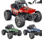 Children's wireless off-road climbing 1:18 alloy remote control car toy boy 2.4G four-way model car - Image 2