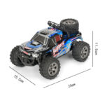 Children's wireless off-road climbing 1:18 alloy remote control car toy boy 2.4G four-way model car - Image 4