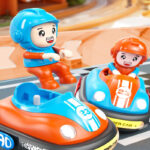 Children's double remote control battle bumper car interactive battle running kart drift collision ejection remote control toy - Image 4