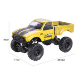 1:16 short card off-road remote control car 2.4G wireless charging high-speed climbing car electric model toy car - Image 3