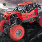 Children's alloy remote control off-road vehicle four-way charging climbing car boy electric light toy car - Image 2