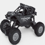 Children's alloy remote control off-road vehicle four-way charging climbing car boy electric light toy car - Image 4