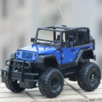 Children's electric alloy remote control car four-way charging off-road vehicle door can open high-speed racing car model - Image 4