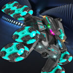 Eight-wheel stunt remote control car 2.4G fancy shape transformation rotation and drift mecha tank car children's toy - Image 3