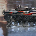 1:12 alloy remote-controlled tank car full-scale high-speed spray four-wheel drive off-road drift racing model toy - Image 5