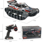 1:12 four-wheel drive high-speed drift spray track tank car stunt off-road climbing car alloy racing model - Image 2