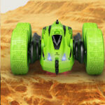 Children's double-sided stunt tipping remote control car toy 2.4G wireless remote control 360-degree rotating tumbling car - Image 3
