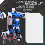 1023 4 Channels Remotely Deformed Car Police Model Car Toy Car - Image 10