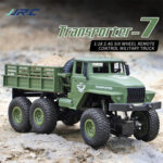 JJR/C 1:18 2.4Ghz 4 Channel Remote Control Dongfeng 7 Six-wheeled Armor Truck Vehicle Toy(Green) - Image 2