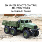 JJR/C 1:18 2.4Ghz 4 Channel Remote Control Dongfeng 7 Six-wheeled Armor Truck Vehicle Toy(Green) - Image 5
