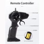 JJR/C 1:18 2.4Ghz 4 Channel Remote Control Dongfeng 7 Six-wheeled Armor Truck Vehicle Toy(Green) - Image 10