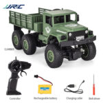 JJR/C 1:18 2.4Ghz 4 Channel Remote Control Dongfeng 8 Six-wheeled Armor Truck Vehicle Toy(Green) - Image 12