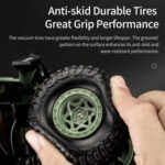 JJR/C 1:18 2.4Ghz 4 Channel Remote Control Dongfeng 8 Six-wheeled Armor Truck Vehicle Toy(Green) - Image 9