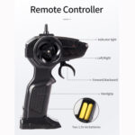 JJR/C 1:18 2.4Ghz 4 Channel Remote Control Dongfeng 8 Six-wheeled Armor Truck Vehicle Toy(Yellow) - Image 11