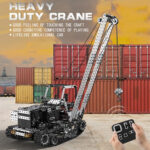 MoFun SW(RC)-010 2.4G Wireless Remote Control 10-channel Side Crane Children DIY Stainless Steel Assembled Toy - Image 3
