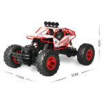 6255 2.4GHz 1:16 Wireless Remote Control Drift Off-road Four-wheel Drive Children Toy Car(Blue) - Image 5