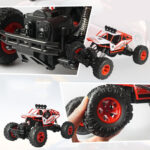 6255 2.4GHz 1:16 Wireless Remote Control Drift Off-road Four-wheel Drive Children Toy Car(Blue) - Image 7