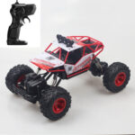 HD6026 1:16 Large Alloy Climbing Car Mountain Cross-country Four-wheel Drive Remote Control Car Toy, Size: 28cm(Red)