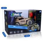 HD808 1:20 27Mhz Remote Control Short Truck High Speed Off-road Drifting Children Toy Car(Green) - Image 7