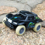 HD808 1:20 27Mhz Remote Control Short Truck High Speed Off-road Drifting Children Toy Car(Green) - Image 8