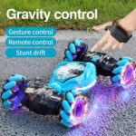 YDJ-D876 Gesture Sensing RC Stunt Car (Grey) - Image 2