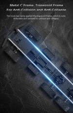 JJR/C Q60 Transporter-1 Full Body 1:16 Mini 2.4GHz RC 6WD Tracked Off-Road Military Truck Car Toy(Army Green) - Image 11