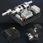 SG-1203 1:12 2.4G Simulation Remote Control EV Tracked Vehicle Tank Off-road Vehicle Model Car Toy (Grey) - Image 10