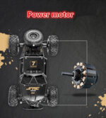 HD6241 1:16 Mountain-climbing Four-wheel Children Remote-controlled Off-road Vehicle Toy(Silver) - Image 6