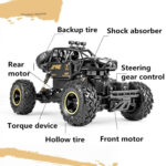 HD6241 1:16 Mountain-climbing Four-wheel Children Remote-controlled Off-road Vehicle Toy(Silver) - Image 7
