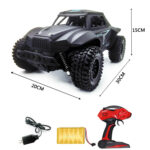 608 2.4GHz High-speed Electric Remote Control Car Off-road Vehicle Toy(Red) - Image 3