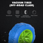 JJR/C Q9 2.4Ghz Remote Control Stunt Tumbling Car Vehicle Toy (Blue) - Image 7