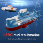 LSRC Mini USB Charging Remote Control Submarine Children Toy(White) - Image 4