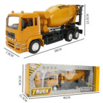 MoFun 3825 2.4G 10-channel Remote Control Simulation Engineering Vehicle, Style:Mixer Truck - Image 7