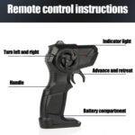 2.4GHz 4WD Double Motors Off-Road Climbing Car Remote Control Vehicle, Model:6141(Black) - Image 5