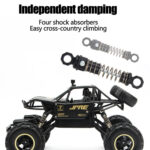 2.4GHz 4WD Double Motors Off-Road Climbing Car Remote Control Vehicle, Model:6241(Silver) - Image 3