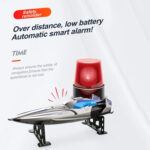 S1 2.4Ghz High-Speed Remote Control Racing Ship RC Boat(Silver) - Image 5