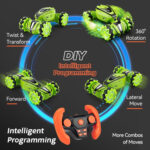 JJR/C Q110 2.4G Remote Control Stunt Climbing Drift Twist Car(Blue) - Image 8