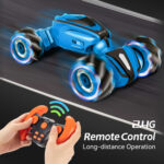 JJR/C Q110 2.4G Remote Control Stunt Climbing Drift Twist Car(Green) - Image 9