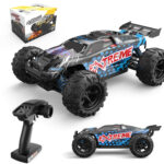 9302E 1:18 Full Scale Remote Control 4WD High Speed Car(Blue) - Image 3