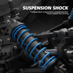 9302E 1:18 Full Scale Remote Control 4WD High Speed Car(Blue) - Image 7