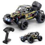 9303E 1:18 Full Scale Remote Control 4WD High Speed Car(Yellow) - Image 2