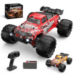 9500E 1:16 Full Scale Remote Control 4WD High Speed Car(Red) - Image 2