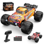 9500E 1:16 Full Scale Remote Control 4WD High Speed Car(Orange) - Image 2