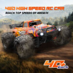9500E 1:16 Full Scale Remote Control 4WD High Speed Car(Orange) - Image 7