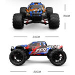 9501E 1:16 Full Scale Remote Control 4WD High Speed Car(Red) - Image 3