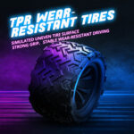 9501E 1:16 Full Scale Remote Control 4WD High Speed Car(Orange) - Image 8