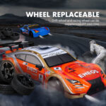 2.4G 1:16 4WD Drift RC Toy Car(Black) - Image 7